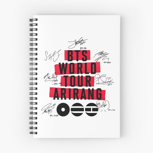 Item preview, BTS World Tour Arirang | With Signatures | Logo designed and sold by ShufflexShop.