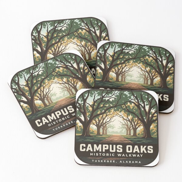 Item preview, Tuskegee Institute Oak-Lined Walkway Alabama Sticker designed and sold by DetourDgn.