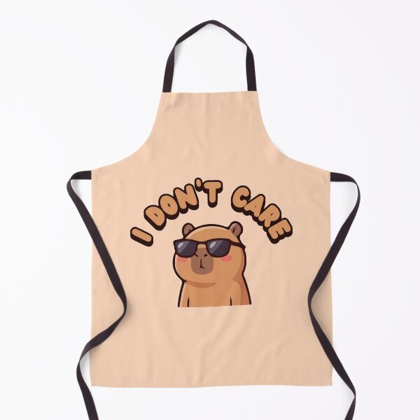 Item preview, Capybara I don't care designed and sold by aspanguji.