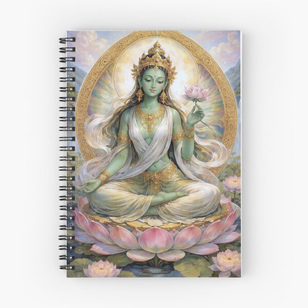 Item preview, Tara Painting – Goddess of Compassion and Protection designed and sold by GalleryKauffeld.