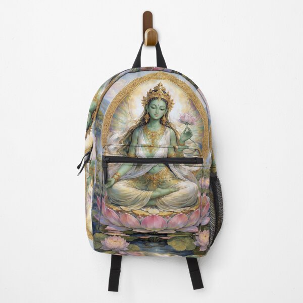 Item preview, Tara Painting – Goddess of Compassion and Protection designed and sold by GalleryKauffeld.