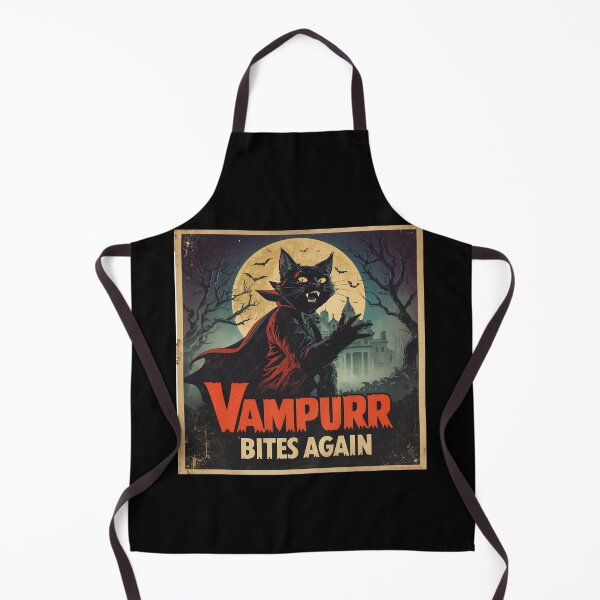 Item preview, Vampurr Bites Again: A Funny Cat designed and sold by zingbing.