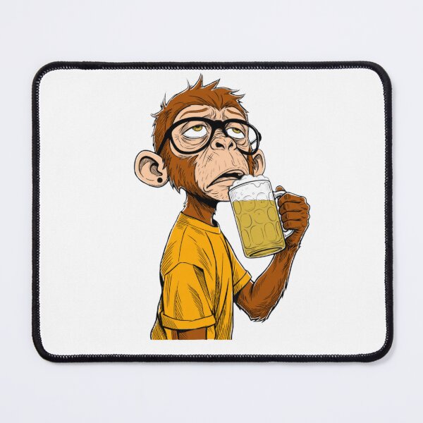 Item preview, Monkey​ Drunk designed and sold by DigitalArtTK.