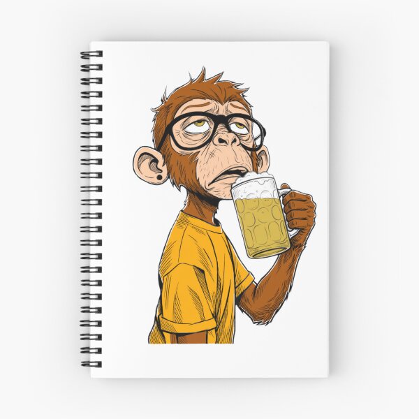 Item preview, Monkey​ Drunk designed and sold by DigitalArtTK.