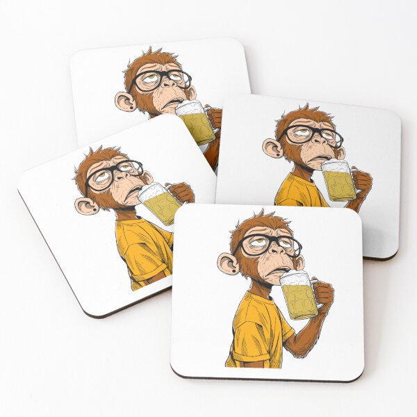 Item preview, Monkey​ Drunk designed and sold by DigitalArtTK.