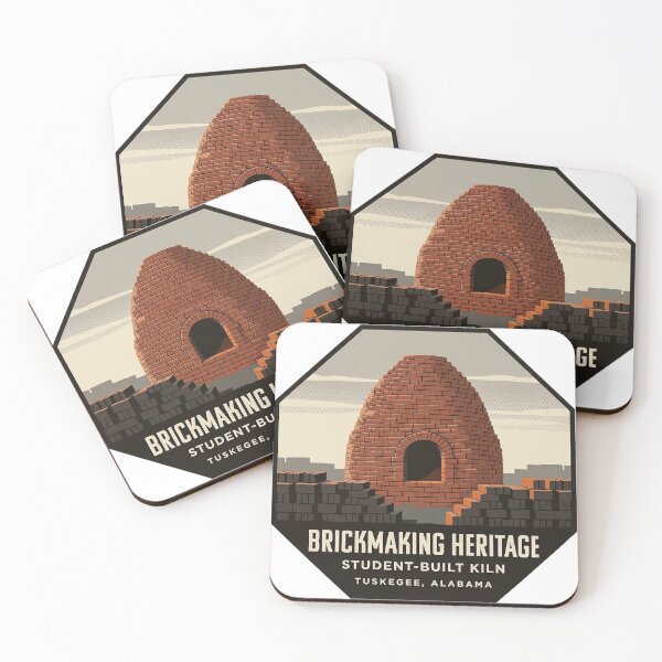 Item preview, Tuskegee Brickmaking Heritage Kiln Alabama Sticker designed and sold by DetourDgn.
