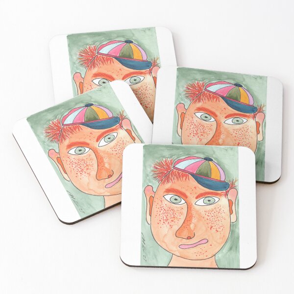 Item preview, funny Faces, Irish Boy  designed and sold by Anke‘s Bazaar.