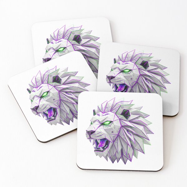 Item preview, Cyberpunk Halloween Lion - Origami Low Poly designed and sold by Marcu Ioachim.