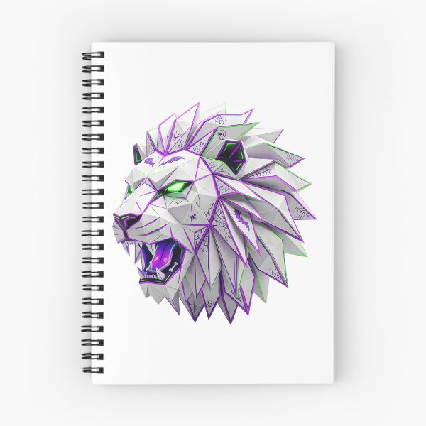 Item preview, Cyberpunk Halloween Lion - Origami Low Poly designed and sold by Marcu Ioachim.