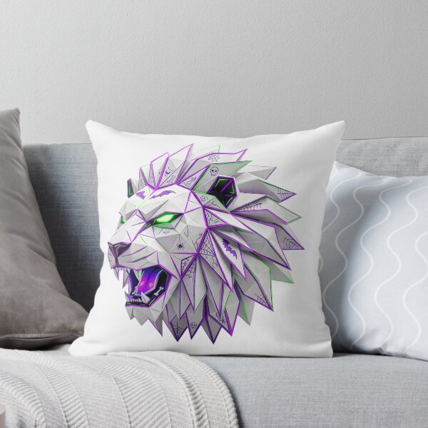 Item preview, Cyberpunk Halloween Lion - Origami Low Poly designed and sold by Marcu Ioachim.