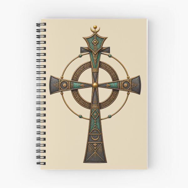 Item preview, Ancient Egyptian Symbol Design for African Spirituality - Unique Cross and Ankh Fusion designed and sold by 'VARI'.
