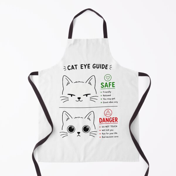 Item preview, Cat Eye Guide Funny Feline Behavior Expression designed and sold by SoyLamderma.