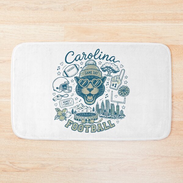 Item preview, Carolina Football Game Day Panther Fan designed and sold by rtinJuniper.