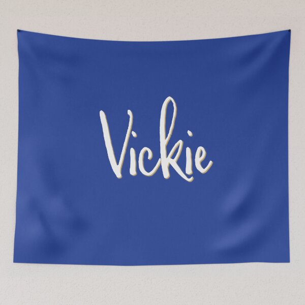 Item preview, VICKIE personalized type design designed and sold by CharlottePlaceArt.