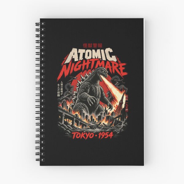 Item preview, Atomic Nightmare, Tokyo 1954 Kaiju Catastrophe - Godzilla designed and sold by SantosSponce.