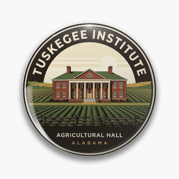 Item preview, Tuskegee Institute Agricultural Hall Alabama Sticker designed and sold by DetourDgn.