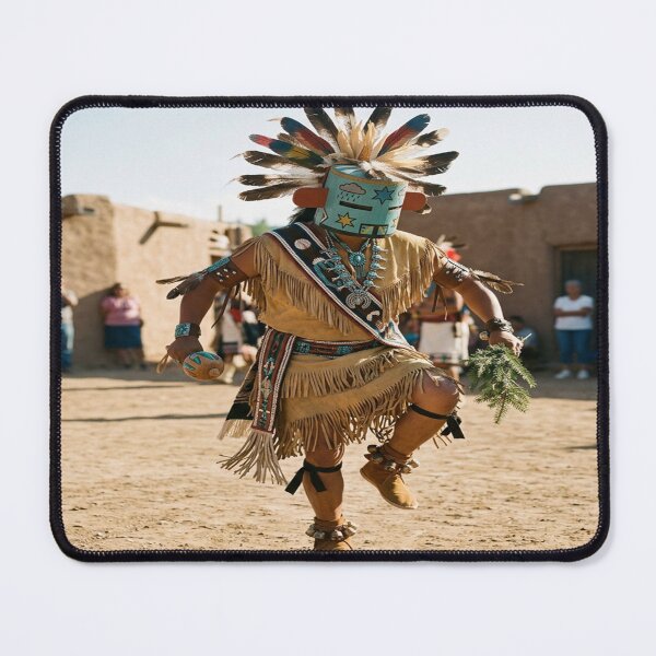 Item preview, Pueblo Dancer as Blue Star Kachina designed and sold by Solomon-Ent-144.