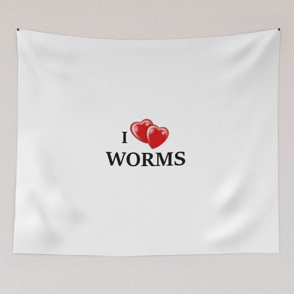 Item preview, I Love Worms designed and sold by Tillscreativ.