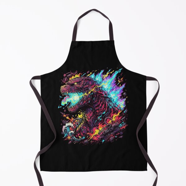 Item preview, Godzilla Atomic Breath Portrait designed and sold by SantosSponce.