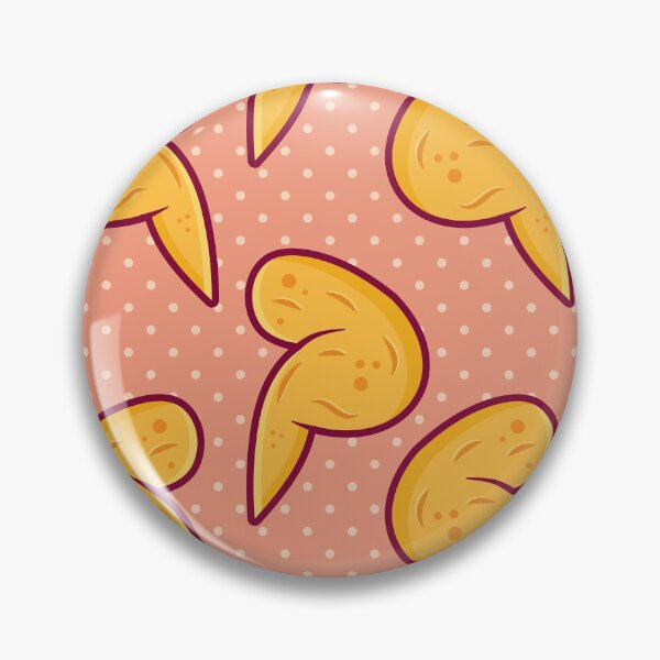 Item preview, Crispy Chicken Wings Food Seamless Pattern designed and sold by werezu.