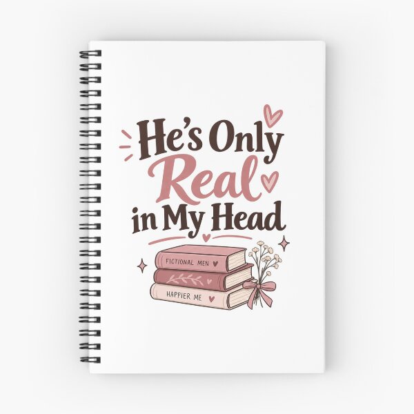 Item preview, He's Only Real In My Head Funny Fictional Men designed and sold by slestore.