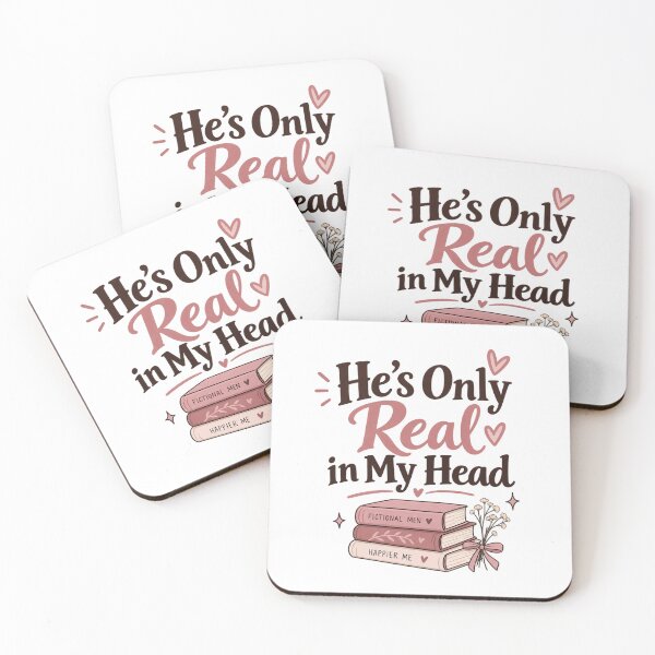 Item preview, He's Only Real In My Head Funny Fictional Men designed and sold by slestore.