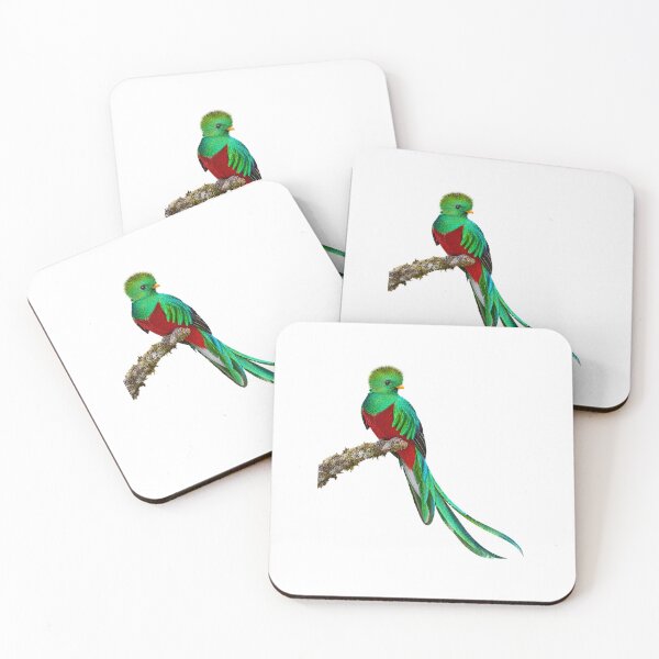 Item preview, Resplendent Quetzal – Vivid Cloud Forest Portrait designed and sold by Helt-enkelt.
