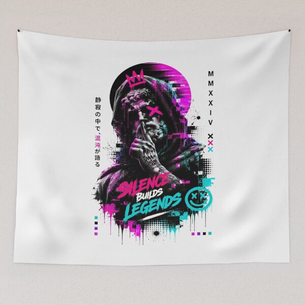 Item preview, Where Stillness Meets Revolution Glitch Art designed and sold by KLERIKSTORE.