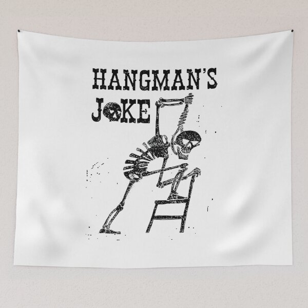 Item preview, Hangman's Joke Skeleton Stencil  Art designed and sold by ANNAERYOUYCH.