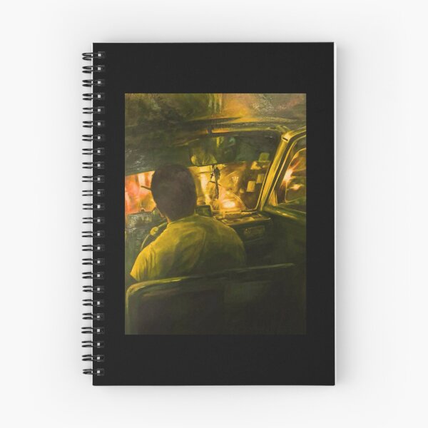 Item preview, A Human In The Driver Seat Vintage Fine Art Oil Painting designed and sold by Moonmorc.