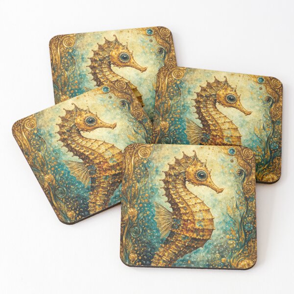 Item preview, Seahorse Painting – Beautiful Ocean Life designed and sold by GalleryKauffeld.
