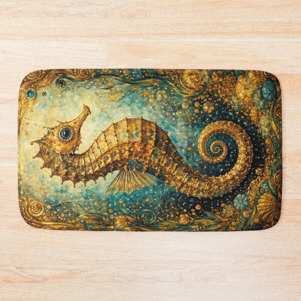 Item preview, Seahorse Painting – Beautiful Ocean Life designed and sold by GalleryKauffeld.