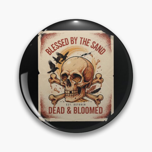 Item preview, Dead Sand Desert Reaper T-Shirt | Wasteland Halloween Graphic Tee v17 designed and sold by DarylWelsh2024.