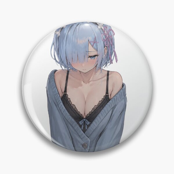 Item preview, Cute Blue Hair Anime Girl Character designed and sold by Evan-Tees.