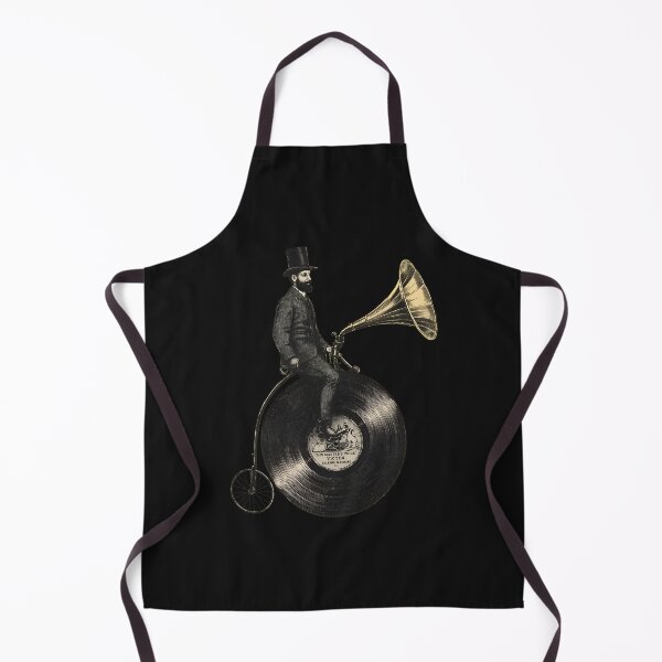 Item preview, Retro Music Ride Man on Old Bicycle designed and sold by Richaeman.