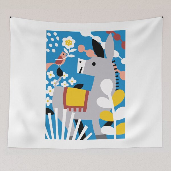 Item preview, The Gentle Mule and His Feathered Companion designed and sold by iliantymizwa.