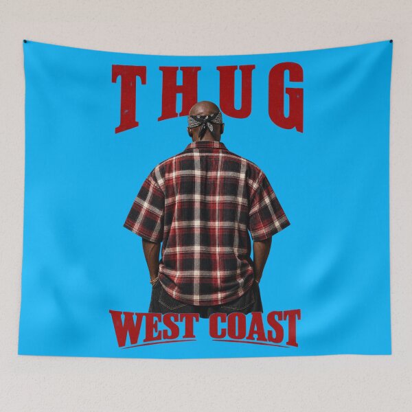 Item preview, THUG West Coast 90s Hip Hop Streetwear designed and sold by wilnickvisuals.