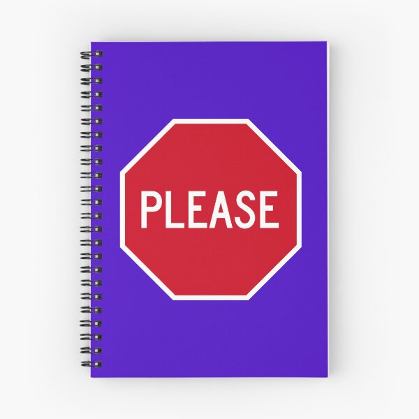 Item preview, Please Stop Sign designed and sold by Karate Octopus.