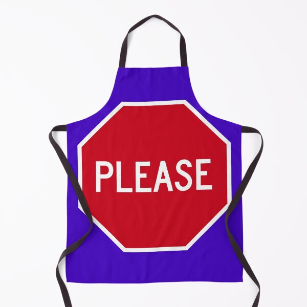 Item preview, Please Stop Sign designed and sold by Karate Octopus.