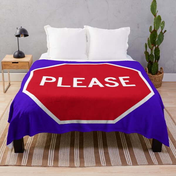 Item preview, Please Stop Sign designed and sold by Karate Octopus.