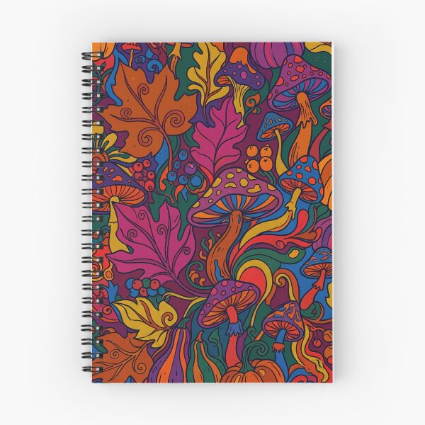 Item preview, Psychedelic Autumn Mushroom Forest Pattern designed and sold by Ivy-Triggs.