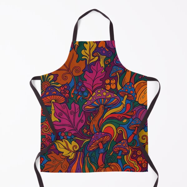 Item preview, Psychedelic Autumn Mushroom Forest Pattern designed and sold by Ivy-Triggs.