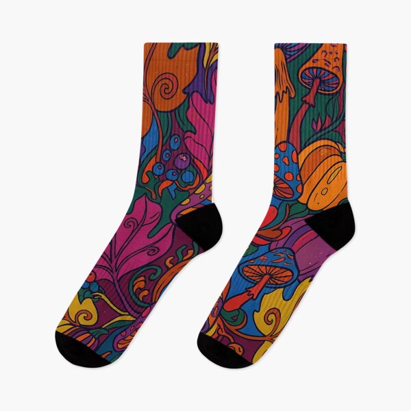 Item preview, Psychedelic Autumn Mushroom Forest Pattern designed and sold by Ivy-Triggs.