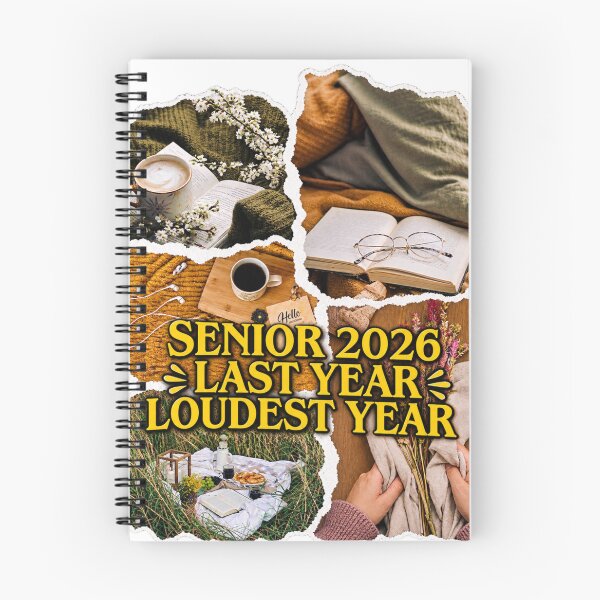 Item preview, Senior 2026 Last Year Loudest Year Senior Graduation T-Shirt  designed and sold by allprocraft.