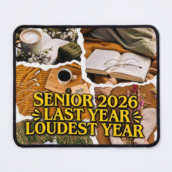Item preview, Senior 2026 Last Year Loudest Year Senior Graduation T-Shirt  designed and sold by allprocraft.