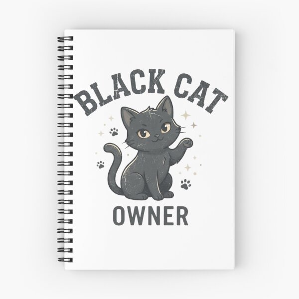 Item preview, Black Cat Owner Funny Cute Cat Lover Pet Parent Vintage Retro designed and sold by KreatoLab.