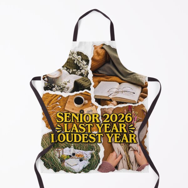 Item preview, Senior 2026 Last Year Loudest Year Senior Graduation T-Shirt designed and sold by allprocraft.
