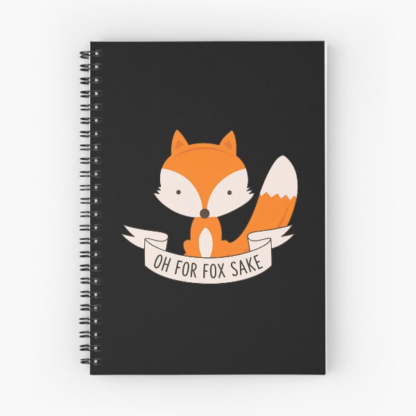 Item preview, Oh For Fox Sake Cute Fox Banner designed and sold by Richaeman.