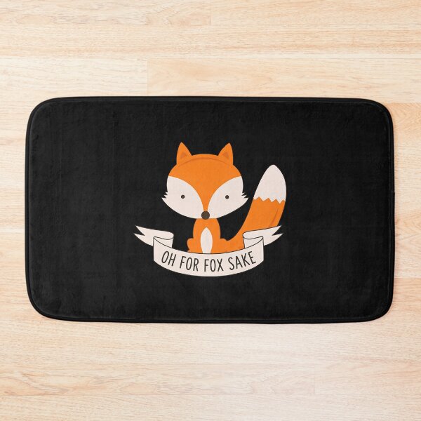 Item preview, Oh For Fox Sake Cute Fox Banner designed and sold by Richaeman.