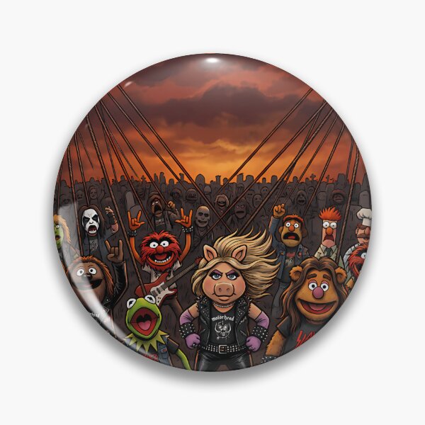 Item preview, Master Of Puppets Heavy Metal Muppet   designed and sold by PimotaRaku.